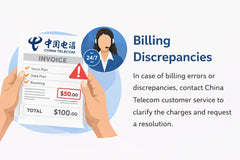 Billing discrepancies icon showing invoice and calculator