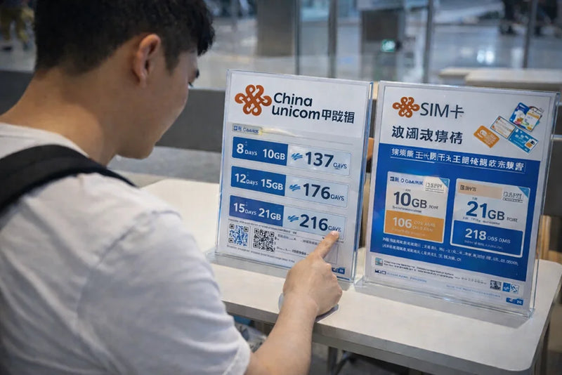 China Telecom mobile plan options and packages